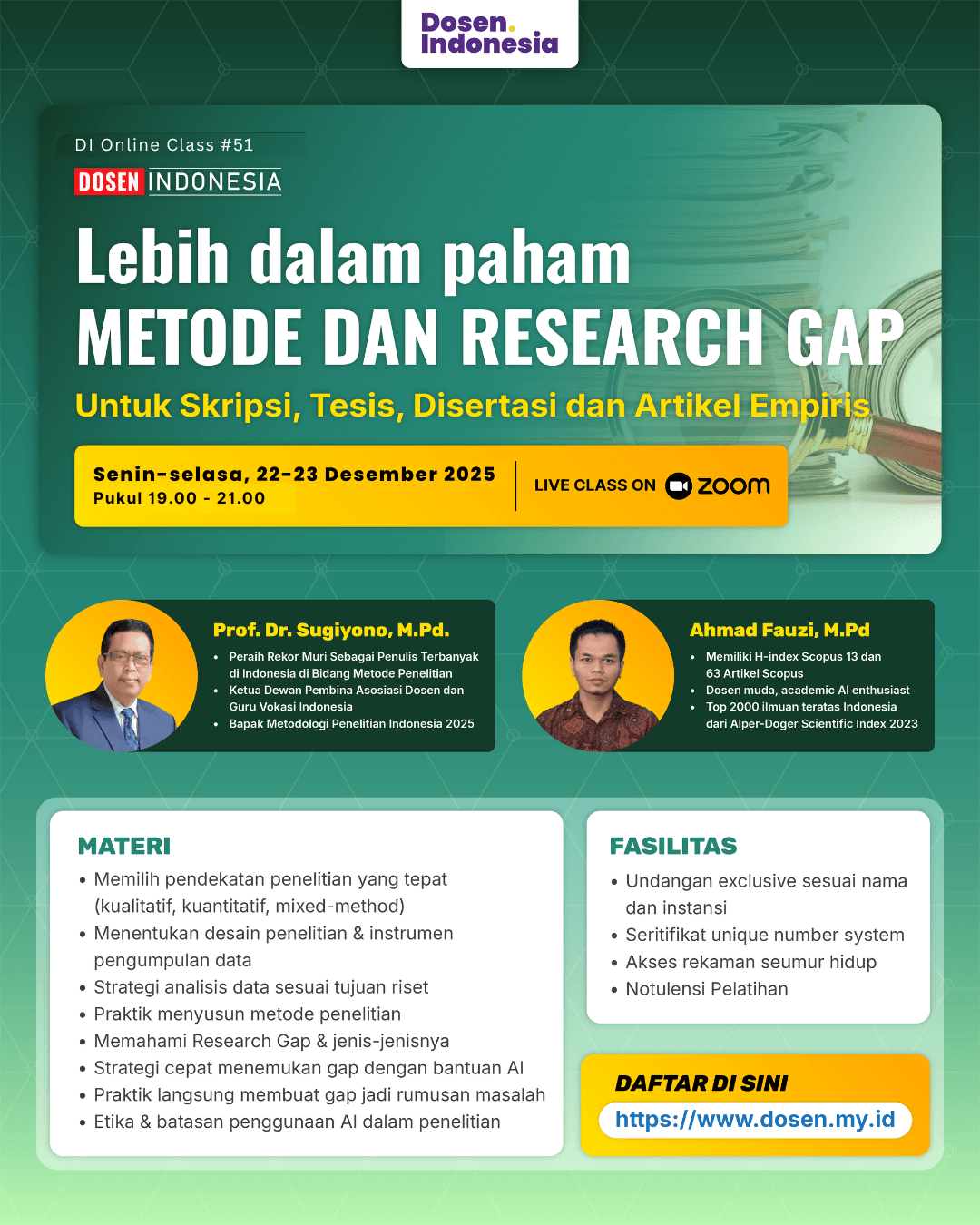 Lebih Dalam Paham Metode dan Research Gap untuk Skripsi, Tesis, Disertasi, dan Artikel Empiris