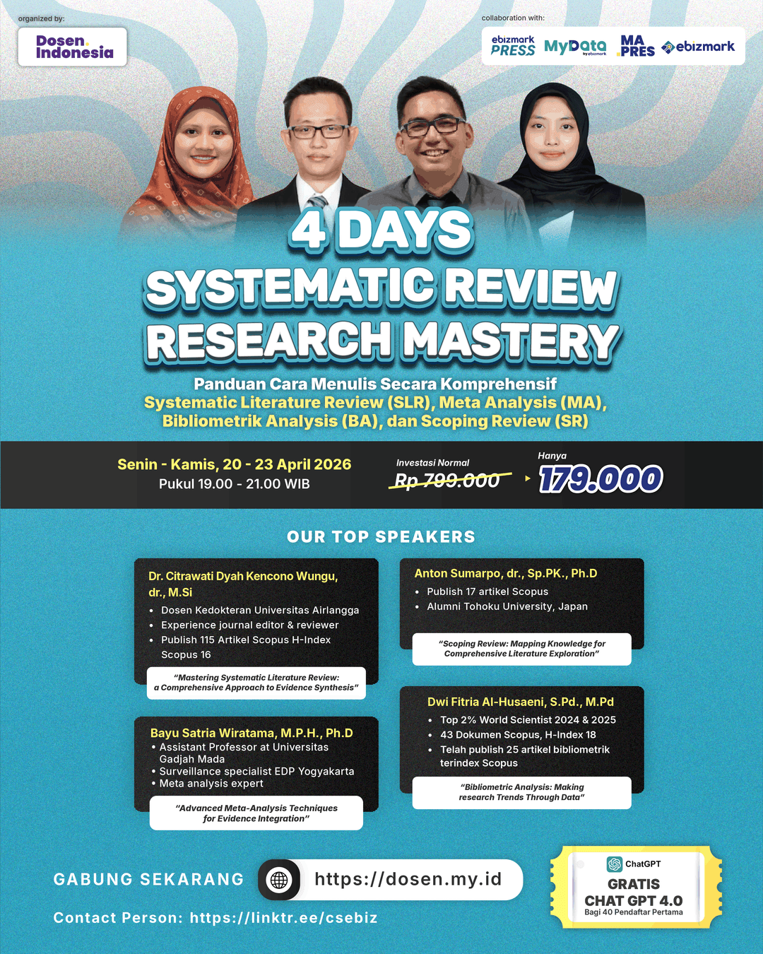 4 Days Systematic Review Research Mastery