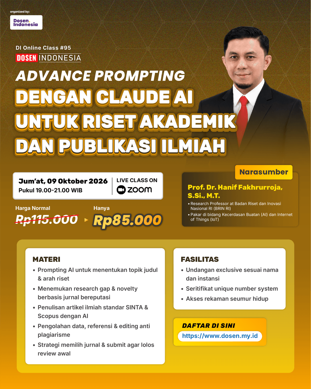 Advance Prompting dengan Claude AI untuk Riset Akademik dan Publikasi Ilmiah
