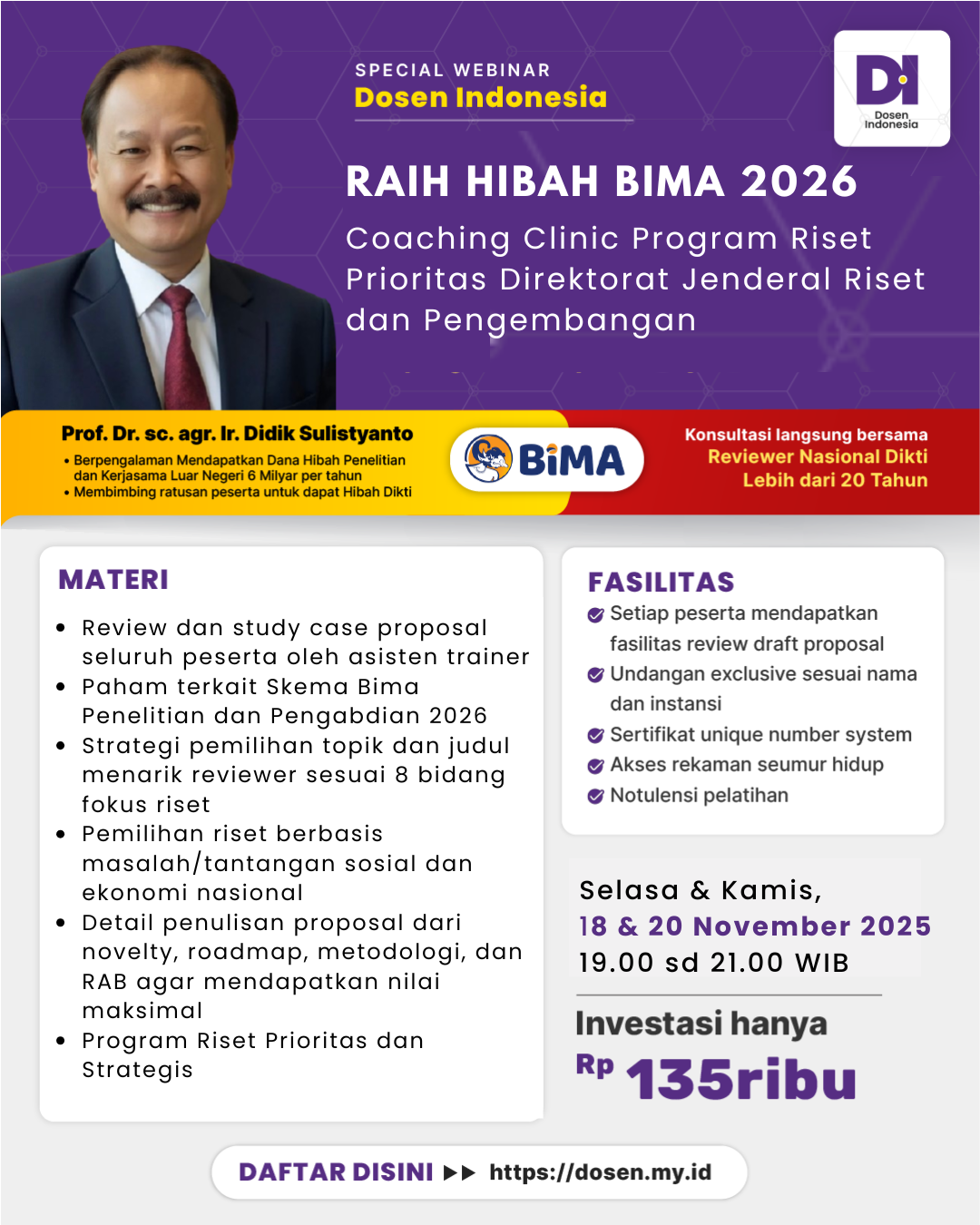 RAIH HIBAH BIMA 2026